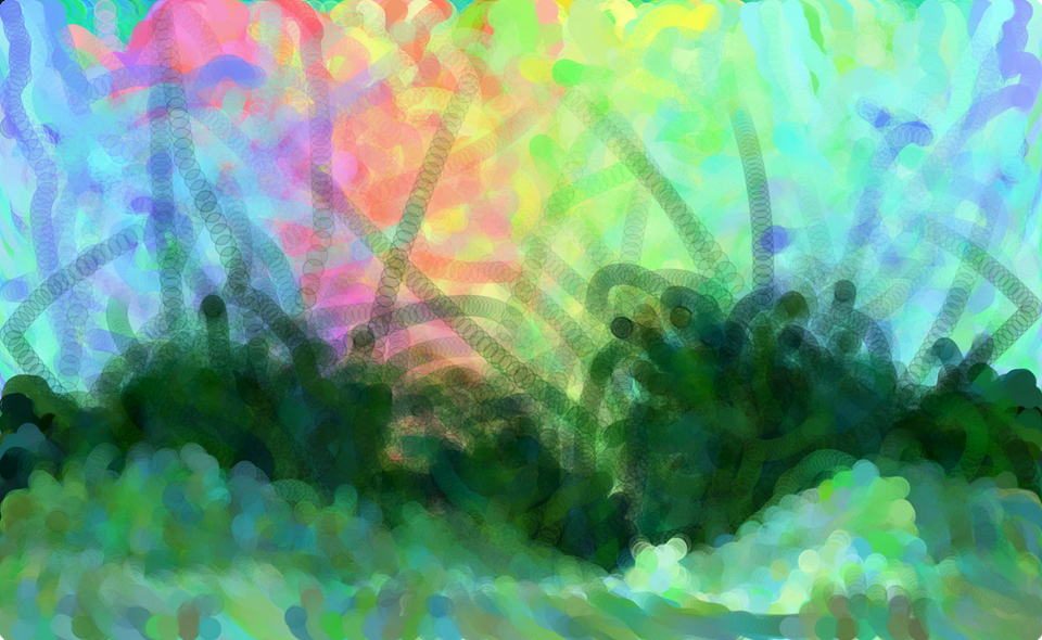 A softly defined landscape